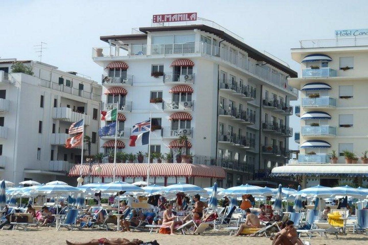 Hotel Manila Лідо-ді-Єзоло Екстер'єр фото
